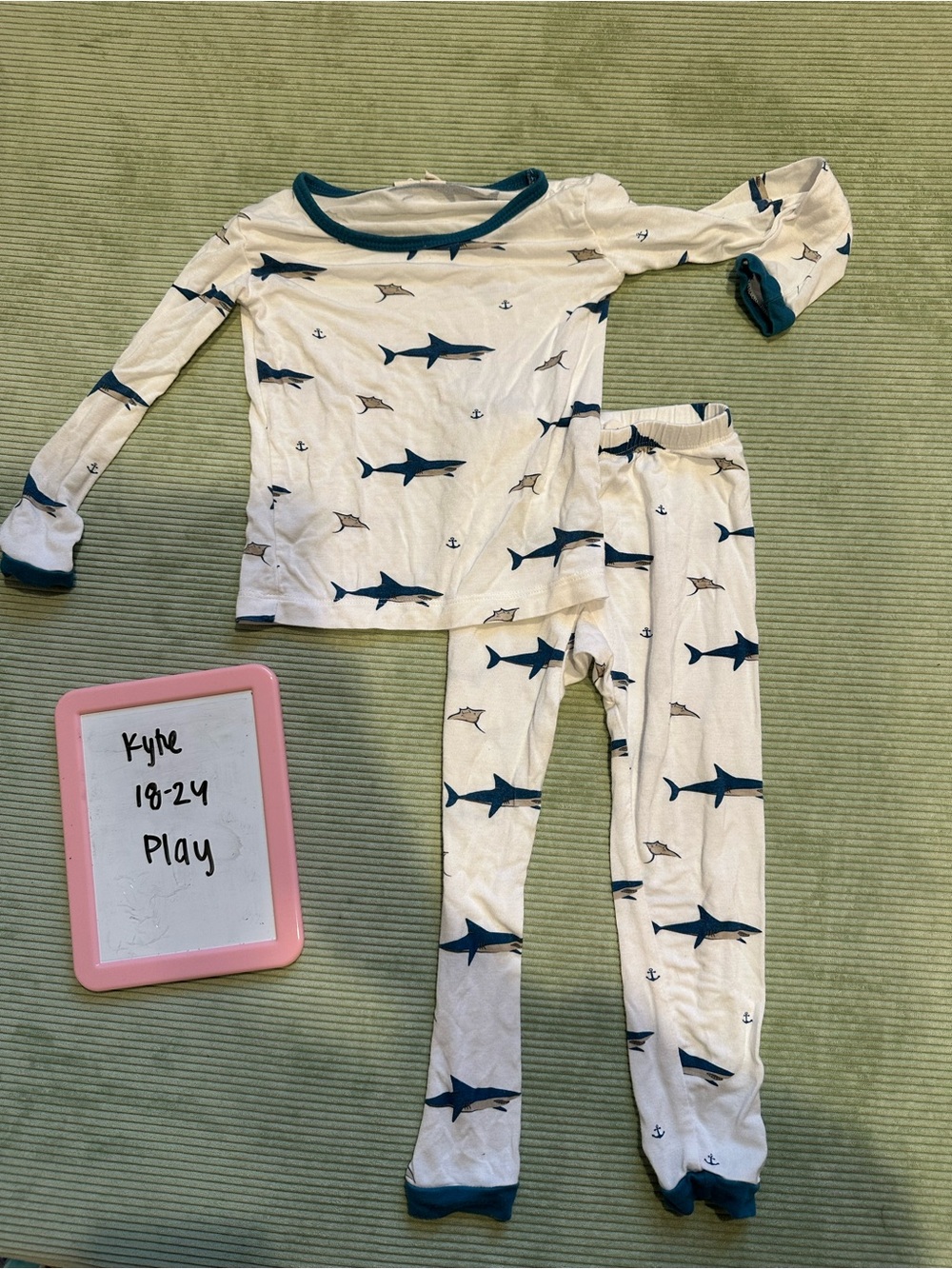 Kyte BABY Deep Sea Long Sleeve Pajama Set